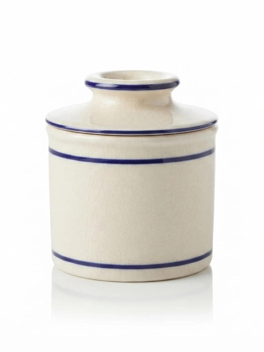 Vintage 90s French Butter Bell Crock 4.5
